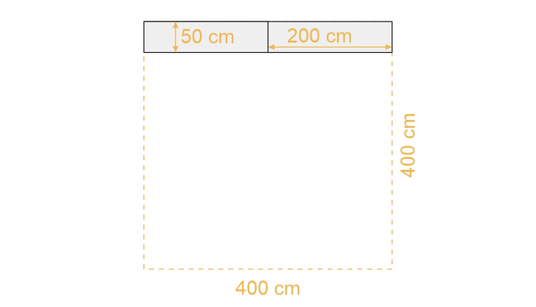 Thekensystem Faltzelt 4 X 4 1 Seite