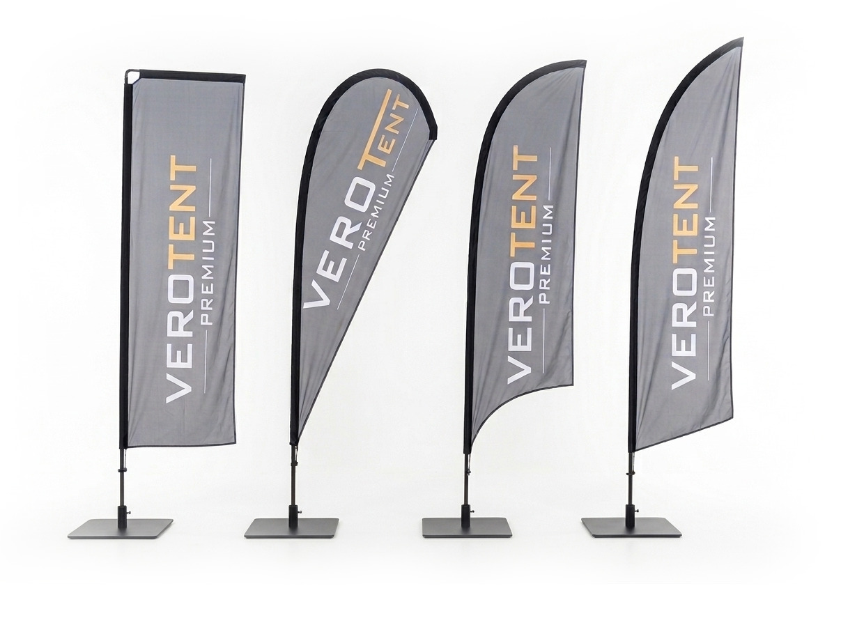 Beachflag modelle Freistehend