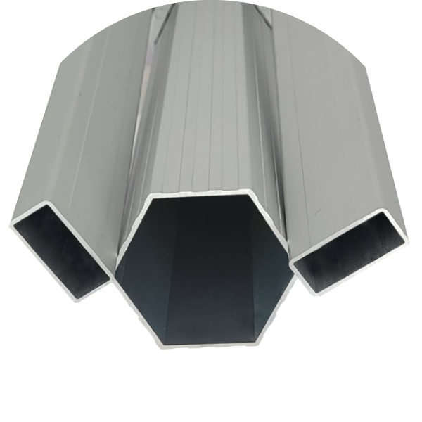 Zeltgestell Budget 50 im Detail angeschnitten