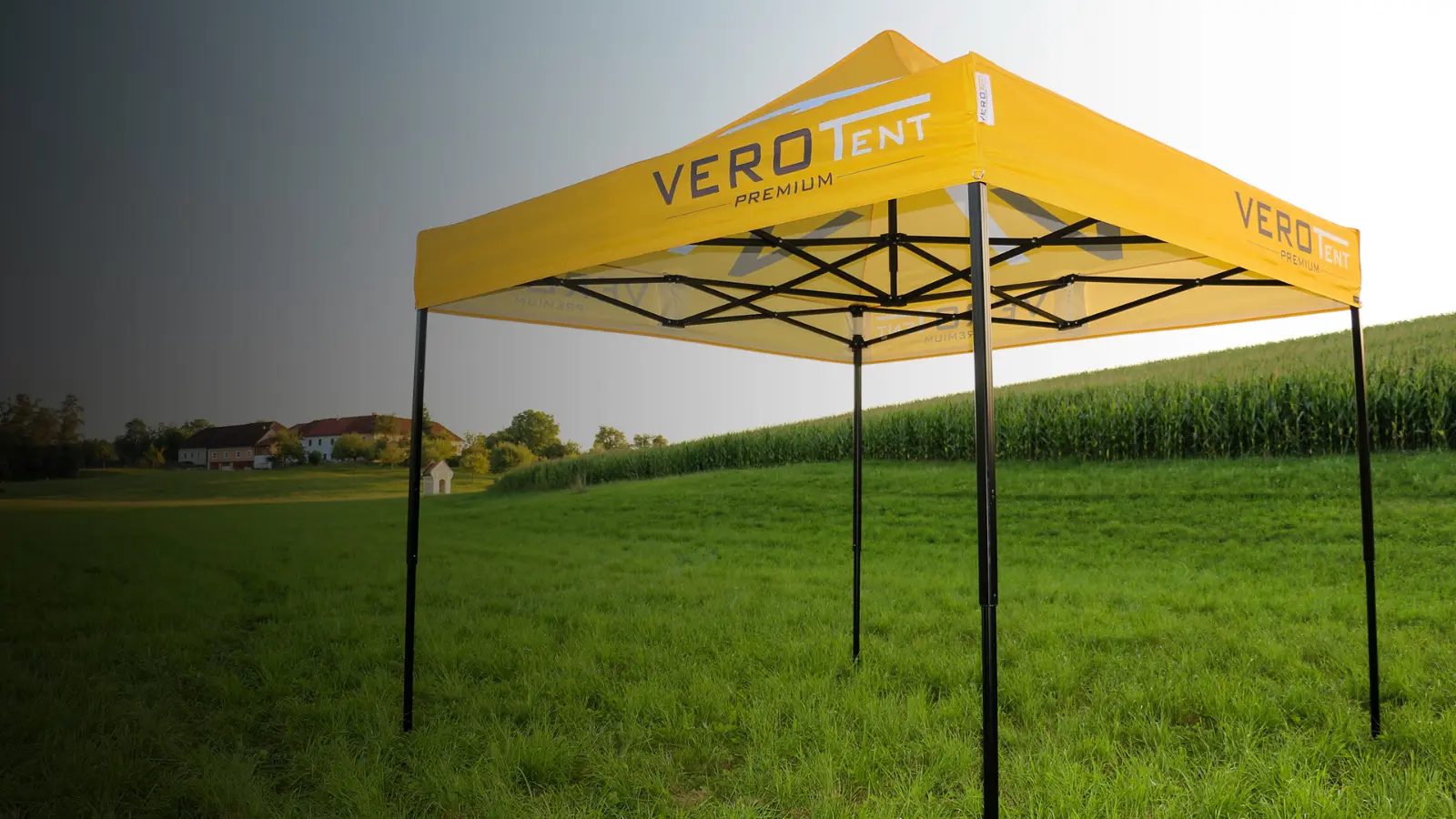 VeroTENT Premium Faltzelt wasserdicht, stabil