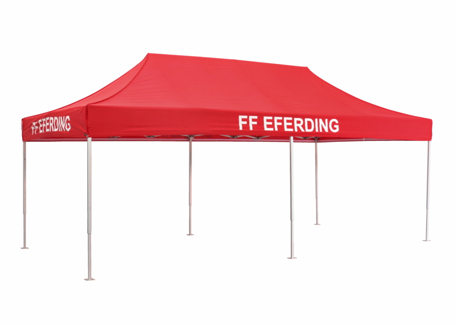 Faltzelt Classic 4x8 bedruckt FF Eferding