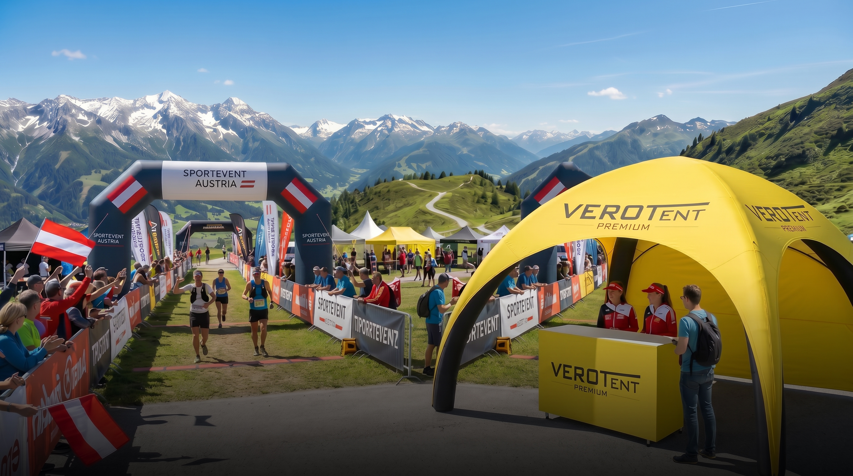 Stabiles Luftzelt von VeroTENT