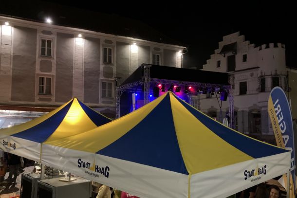 Classic Faltzelt VeroTENT am Haager Stadtfest