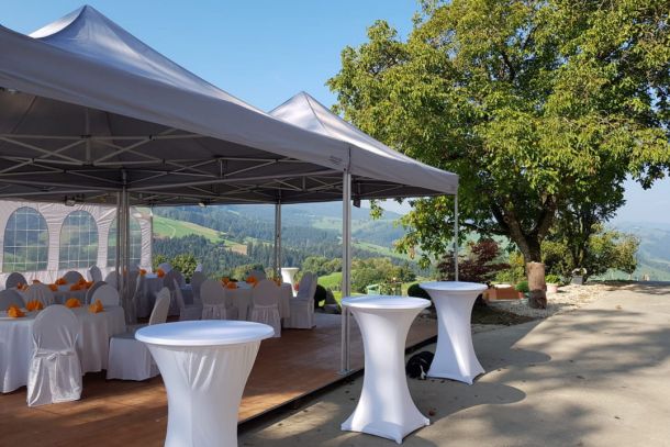 LUXEA Faltzelt für die Gartenparty