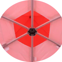 Faltzelt 6x6 innen