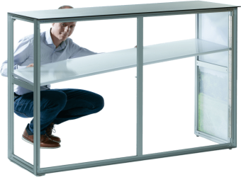 Leuchttheke optionale Ablageplatte