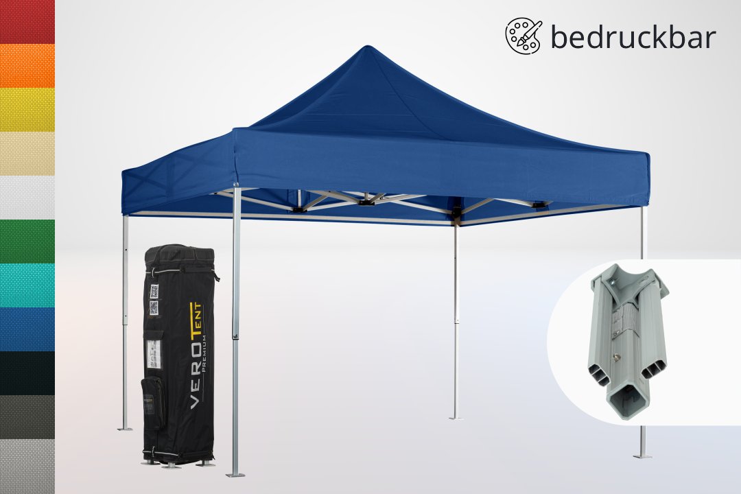 Profi Faltpavillon 4x4 stabil langlebig easy-up Classic | VeroTENT