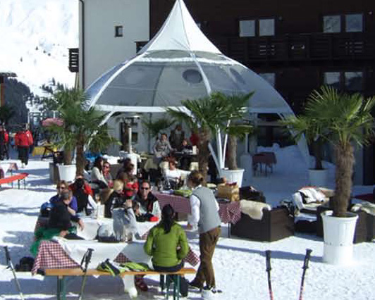 6x6m Dome Alu Luxea bestellen
