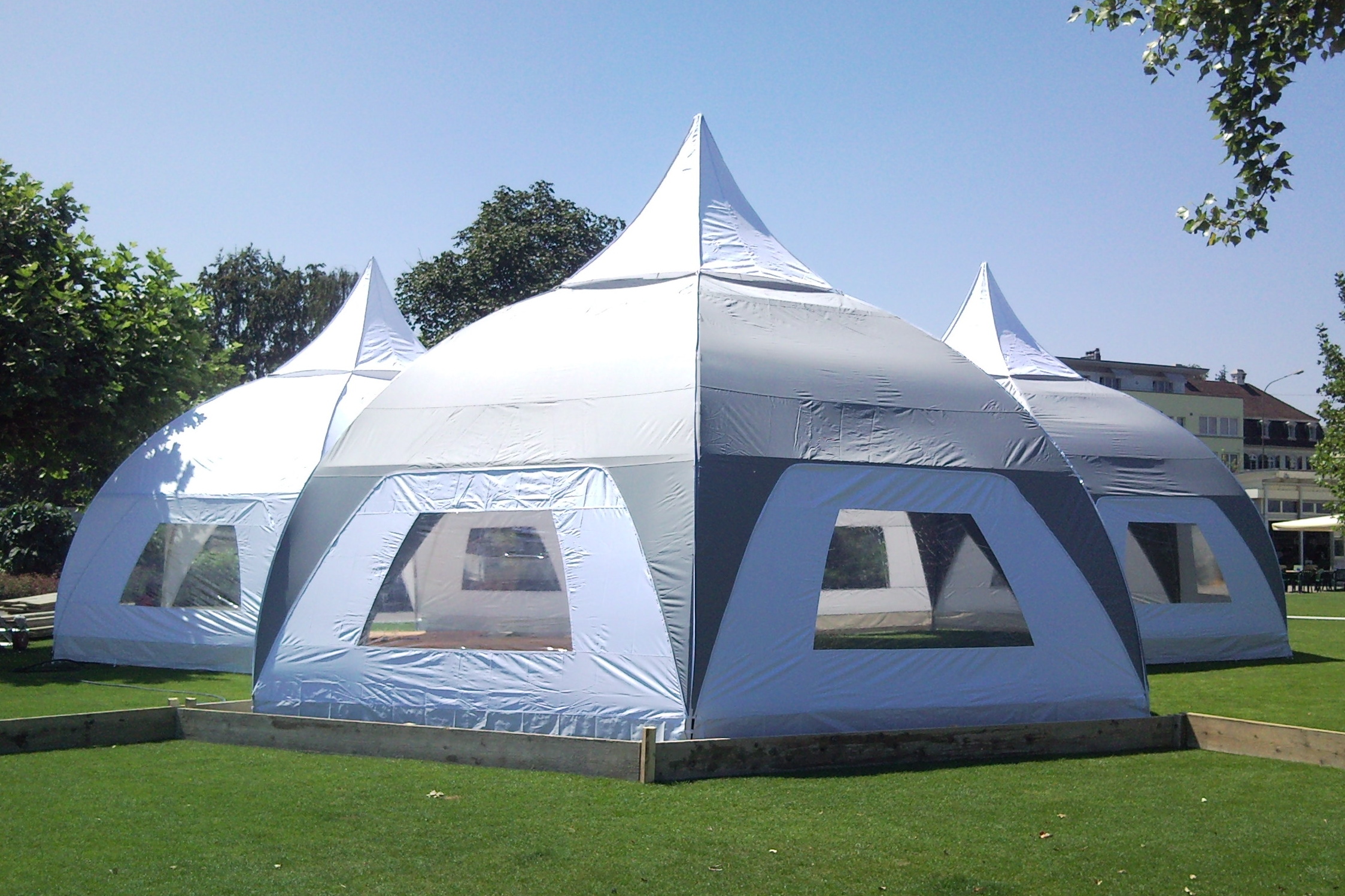 6x6m Dome Alu Luxea bestellen
