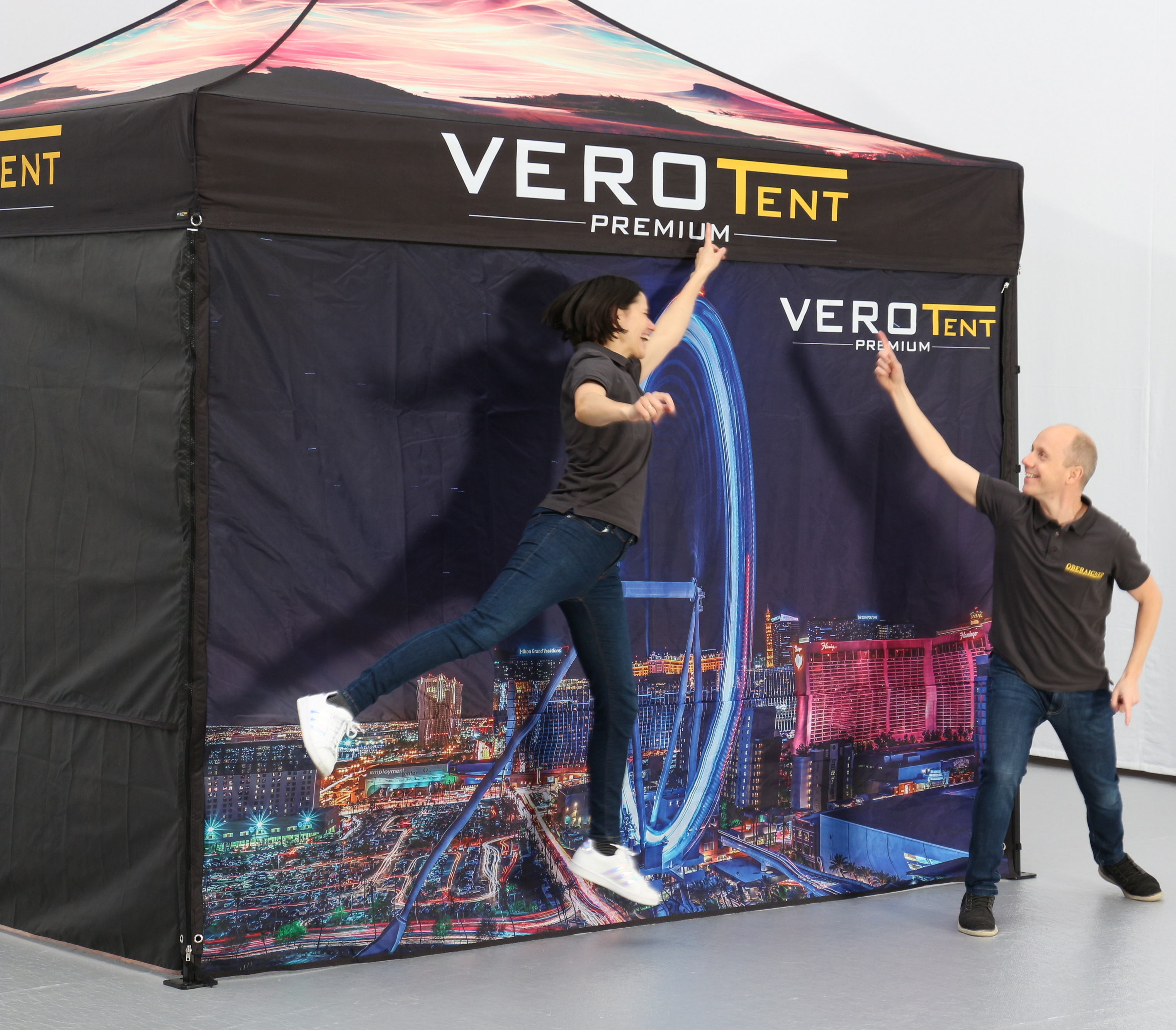 Faltpavillon VeroTENT bedruckt