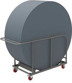 ZOWN Transportwagen für Planet 180 (Klapptisch rund 180cm)