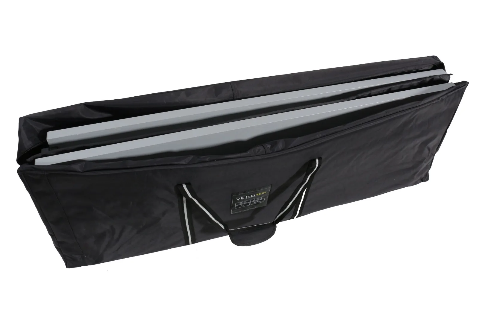 Thekensystem in der Tragetasche verpackt