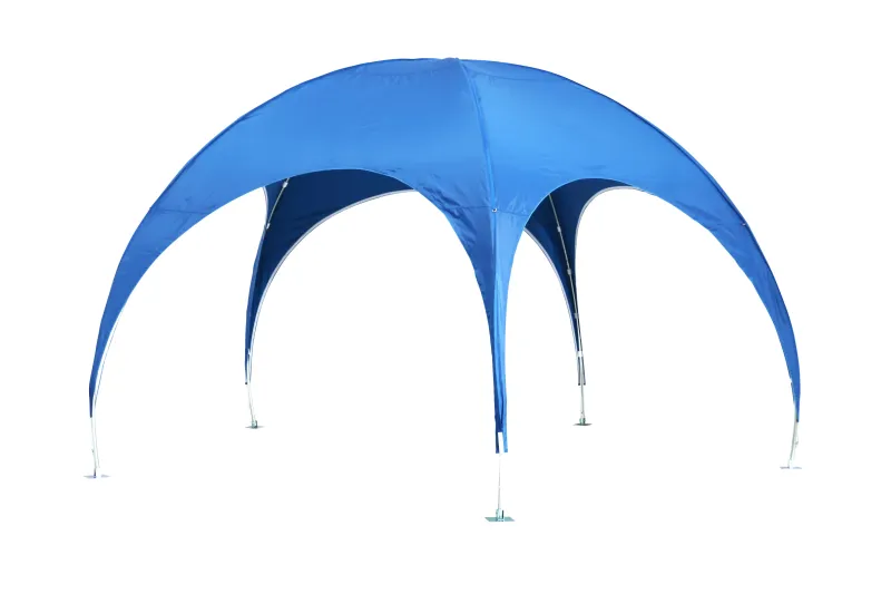 VeroTENT Domezelt 4 × 4 m in Blau
