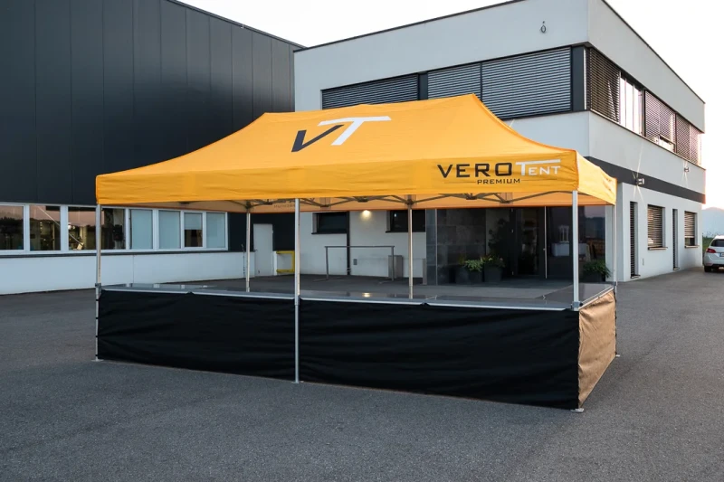 Faltzelt 3x6 m mit Theke – Video zum Aufbau