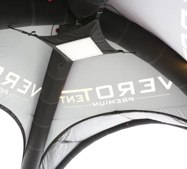 Luftzelt Beleuchtung